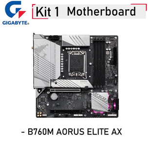 AM4 B760M Desktop Motherboard Combo With Intel Core i7 13700K