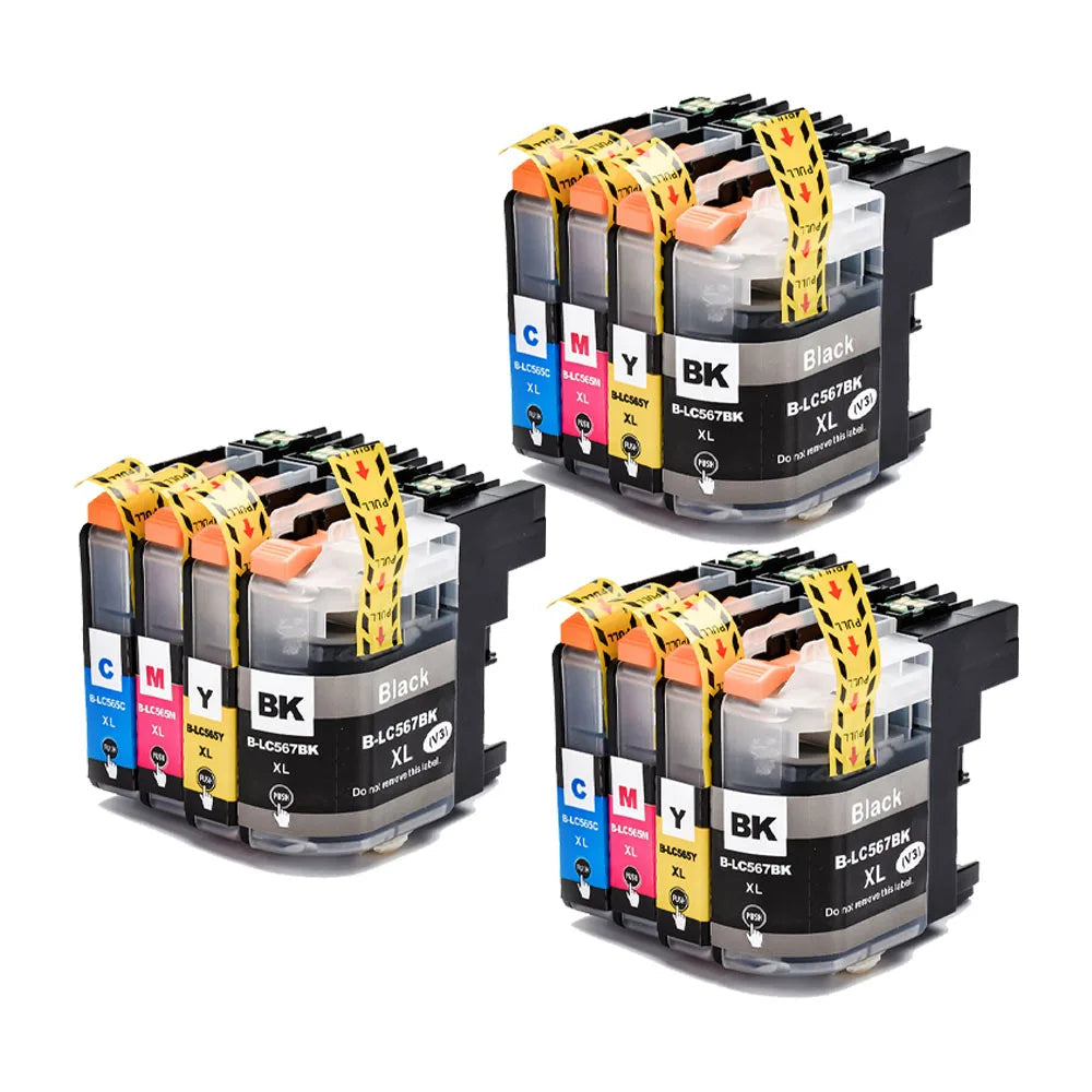 LC567 LC565 Ink Cartridge For Brother MFC-J2310/J2510/J3520/J3720