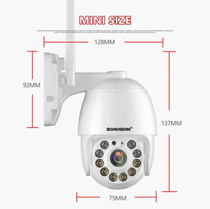 Boavision 2MP Night Vision Waterproof High Speed Dome Camera