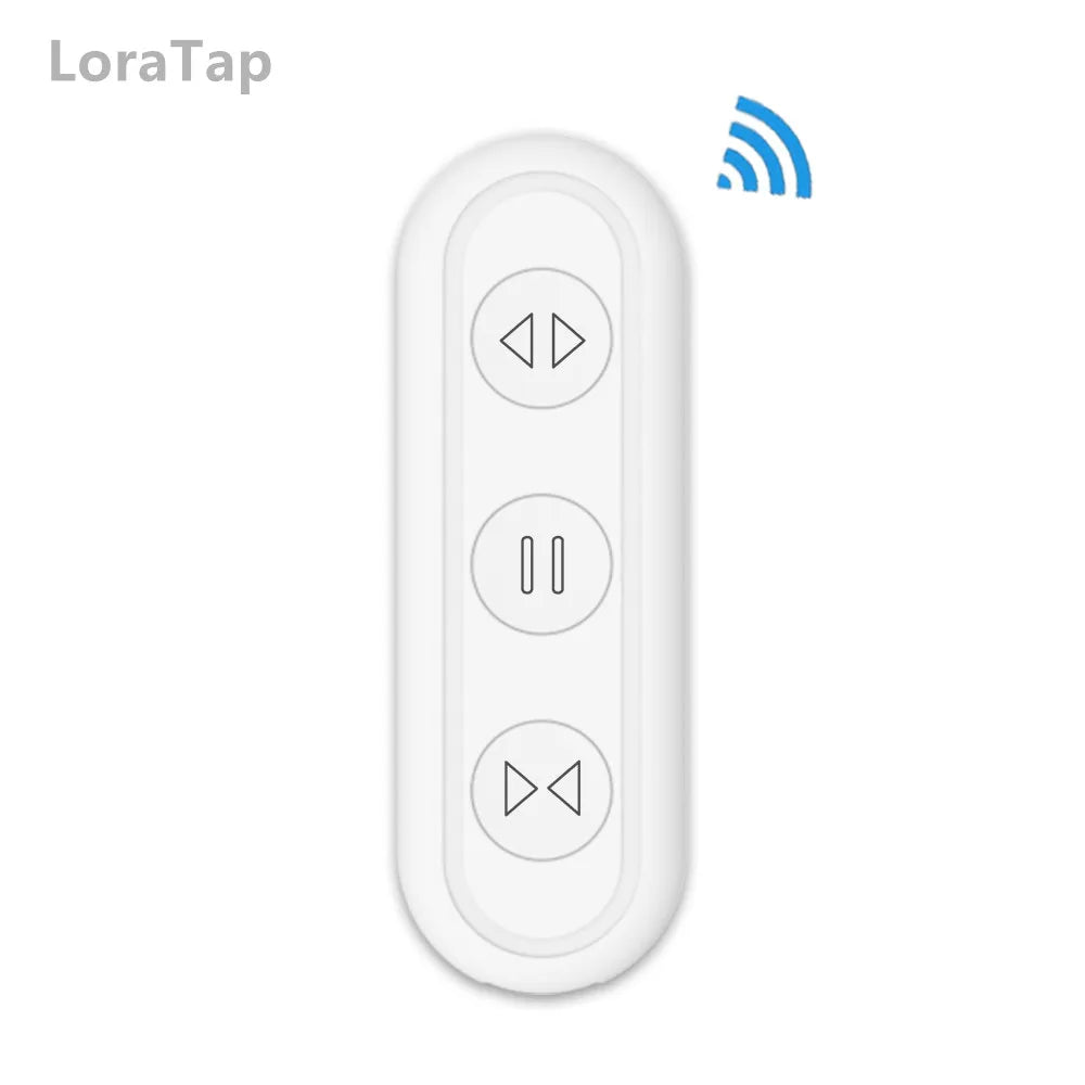 LoraTap 240V 600W Plastic Smart Rolling Blinds Curtain Switch