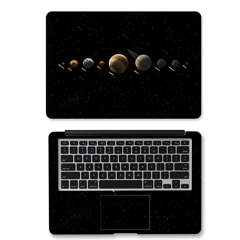 PVC Protective Galaxy Pattern Laptop Skin Cover