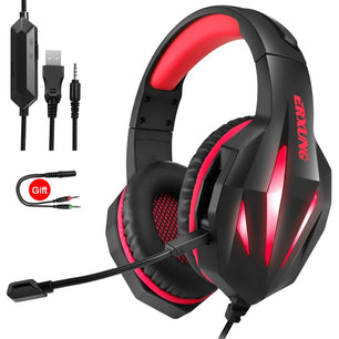 Plastic Wired-Compatible Comfortable Premium Design Gaming Headset