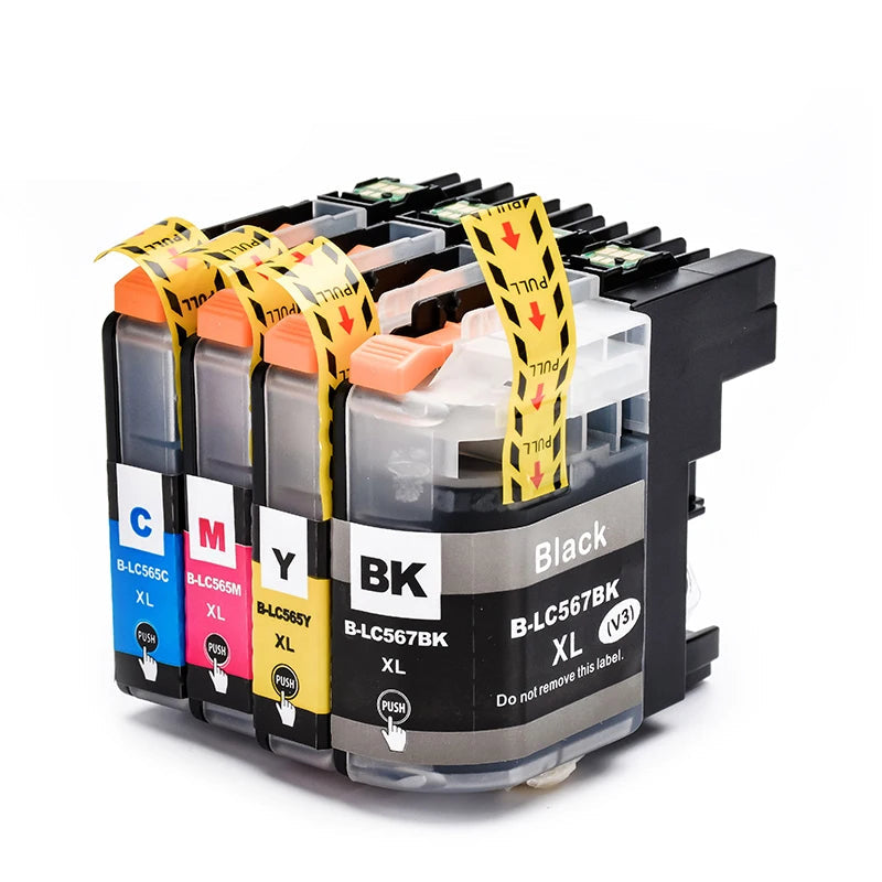 LC567 LC565 Ink Cartridge For Brother MFC-J2310/J2510/J3520/J3720