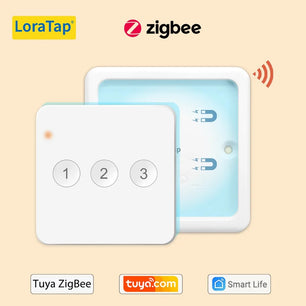 LoraTap Plastic Bluetooth Wireless Scene Switch Push Button