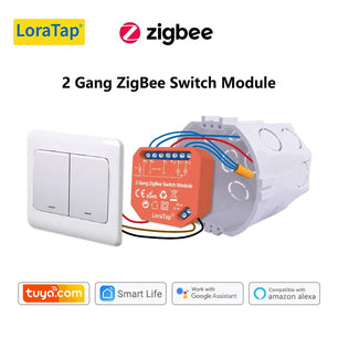 LoraTap 5A Plastic Remote Control Light Switch Relay Module