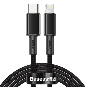 Nylon Braided Zinc Alloy Portable Fast Charging Cable For iPhone