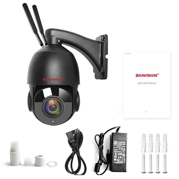 Boavision 5MP Night Vision High Speed Auto Tracking Dome Camera