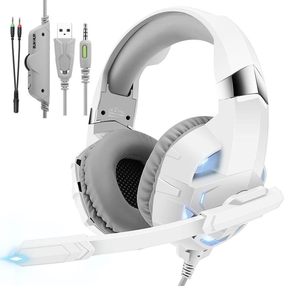 Plastic Wired-Compatible Comfortable Premium Design Gaming Headset