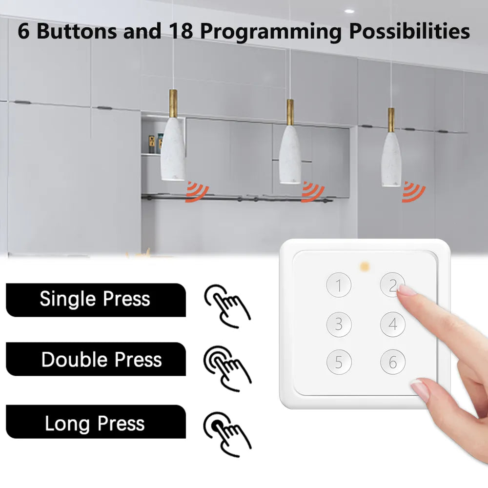 LoraTap Plastic Magnetic Moveable Remote Control Switch