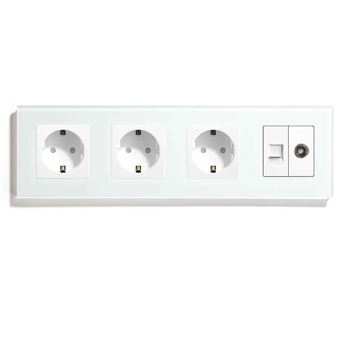 Bseed 10A Glass Panel Wireless WIFI Control Smart Power Socket