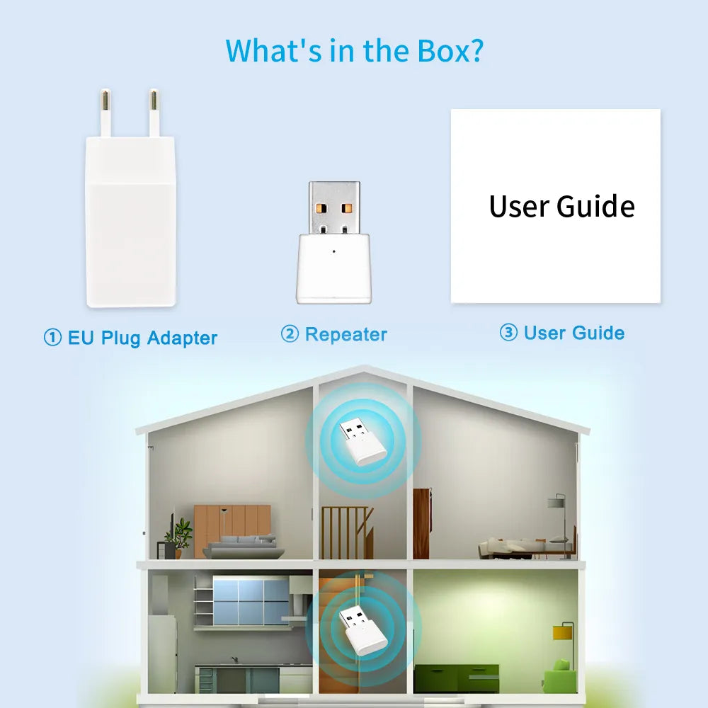 LoraTap 1A Plastic Automation Signal Repeater Portable USB Extender