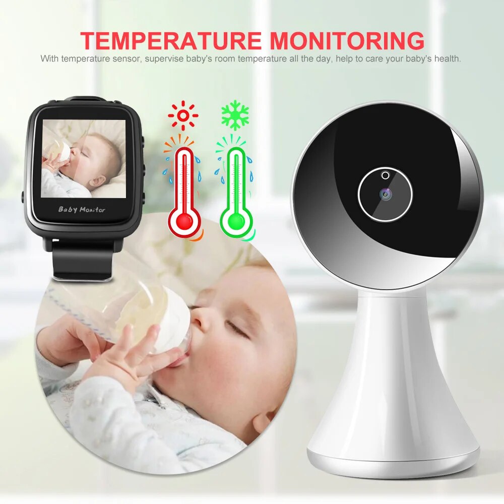 Boavision 2.4G Wireless Night Vision Display Baby Monitor Camera