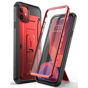 Polycarbonate Full-Body Rugged Holster Bumper Case For iPhone 11