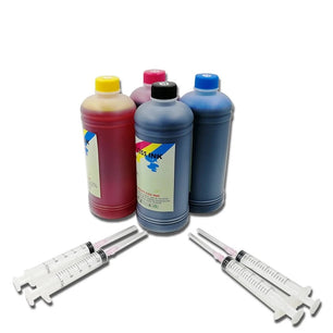 500ml Dye Ink Refill For Epson Inkjet Printer Ink Cartridges