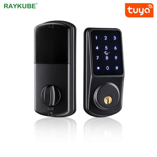 RayKube Aluminium Alloy Digital Display Card Smart Door Lock