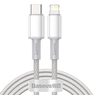 Nylon Braided Zinc Alloy Portable Fast Charging Cable For iPhone