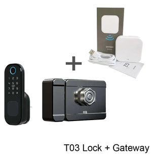 RayKube Stainless Steel Fingerprint Digital Smart Door Lock