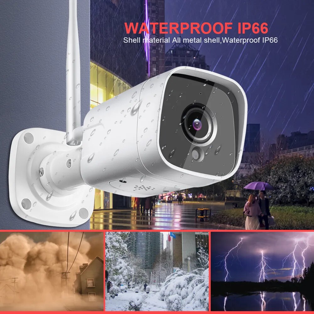 Boavision 2MP Night Vision Waterproof High Speed Bullet Camera