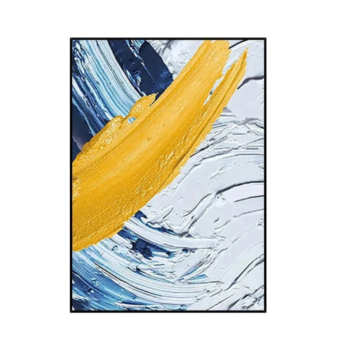 100% Canvas Modern Abstract Handmade Elegant Artwork Oil Painting