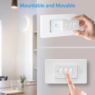 LoraTap Plastic Panel Wireless Voice Control Wall Mounted Switch