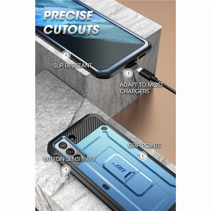 Polycarbonate Full-Body Rugged Case For Samsung Galaxy S21 Plus