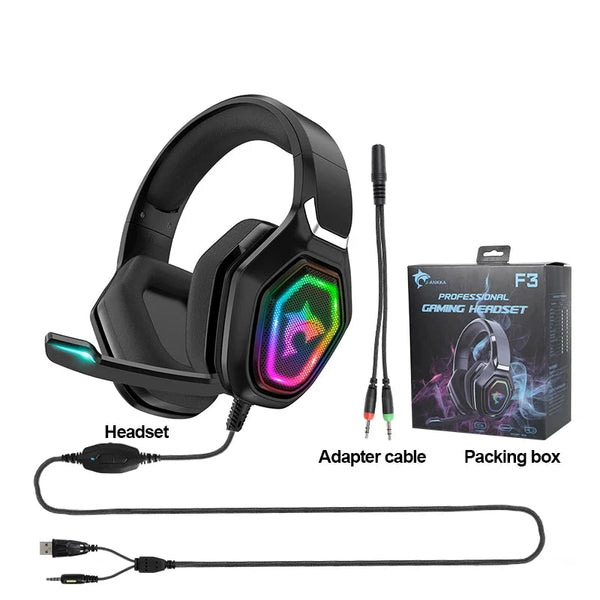 Plastic Wired-Compatible Comfortable Premium Design Gaming Headset