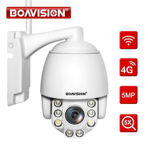 Boavision 5MP Night Vision High Speed Auto Tracking Dome Camera