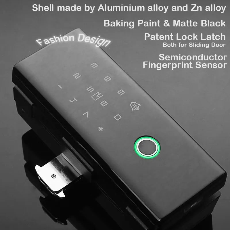 RayKube Aluminium Alloy Fingerprint Digital Smart Door Lock