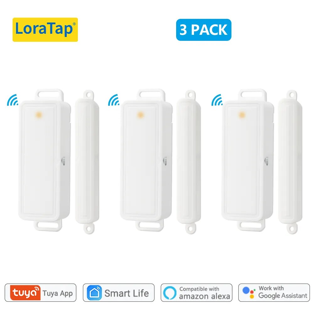 LoraTap 1A Plastic Door and Window Open/Close Detectors