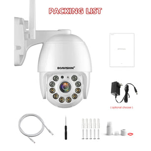 Boavision 5MP Night Vision Waterproof High Speed Dome Camera