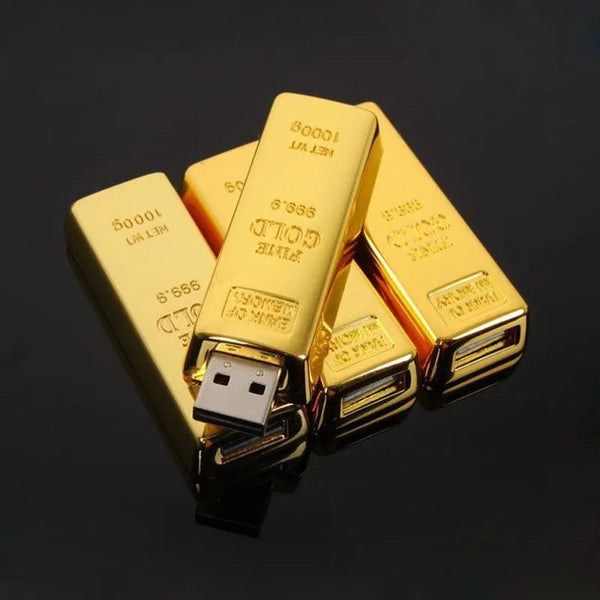 256GB Metallic USB 2.0 Rectangle Shaped Memory Stick Pen Drive