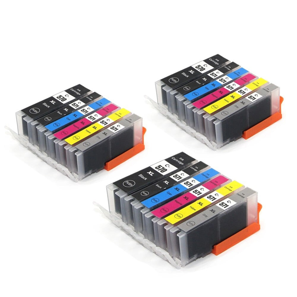 570XL 571XL Ink Cartridge For Canon MG7750 TS8050 TS9050/TS9055