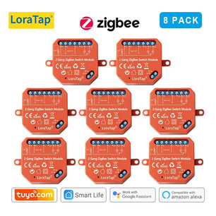 LoraTap 5A Plastic Remote Control Light Switch Relay Module