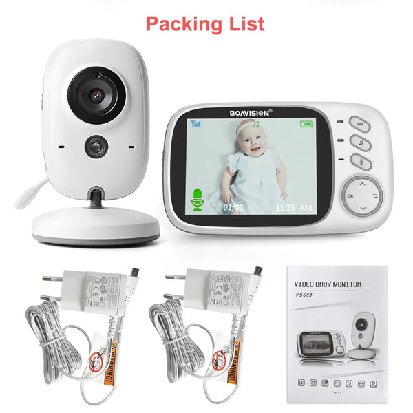 Boavision 50m Wireless Night Vision Baby Monitor Security Camera