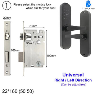 RayKube Aluminium Alloy Bluetooth Digital Electric Smart Door Lock