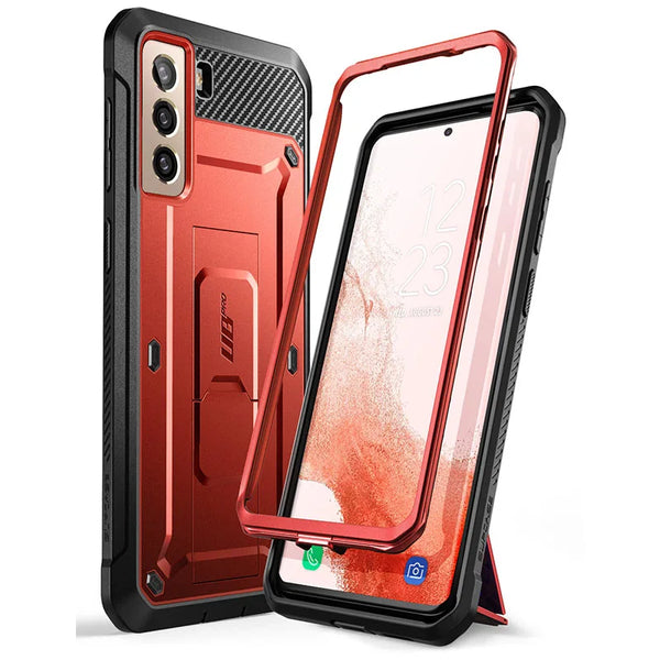 TPU Polycarbonate Full-Body Rugged Case For Samsung Galaxy S22