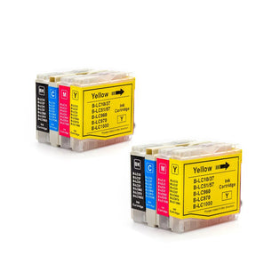 LC10 - LC1000 Ink Cartridge For Brother DCP-130C 135C 150C 153C 155C 157C