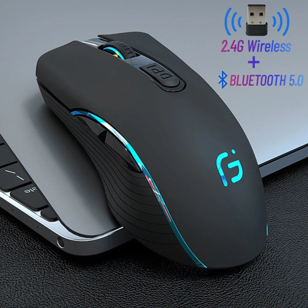 2400DPI Optical Wireless Gamer Mouse With 6 Buttons and 1 Roller