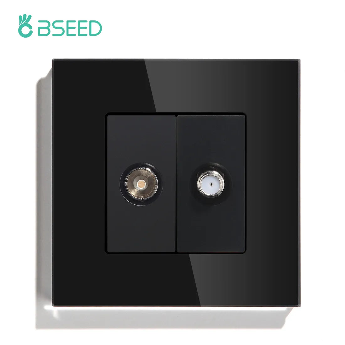 Bseed 10A Glass Panel Wireless WIFI Control Smart Power Socket