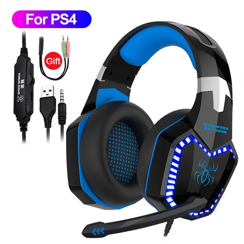 Plastic USB-Compatible Comfortable Premium Design Gaming Headset