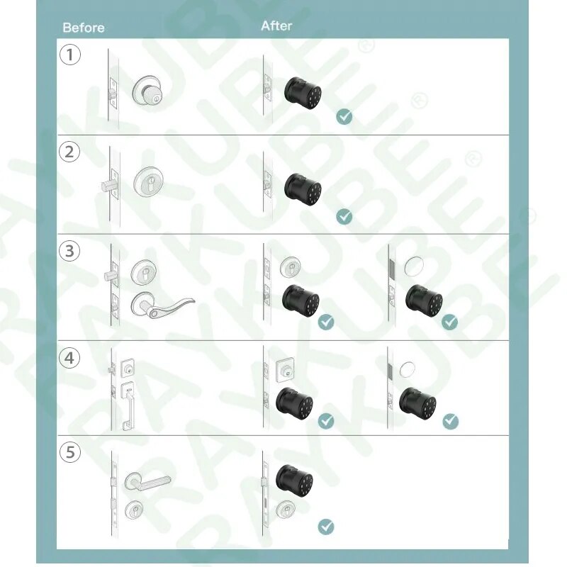 Stainless Steel Fingerprint Digital Smart Home Lock