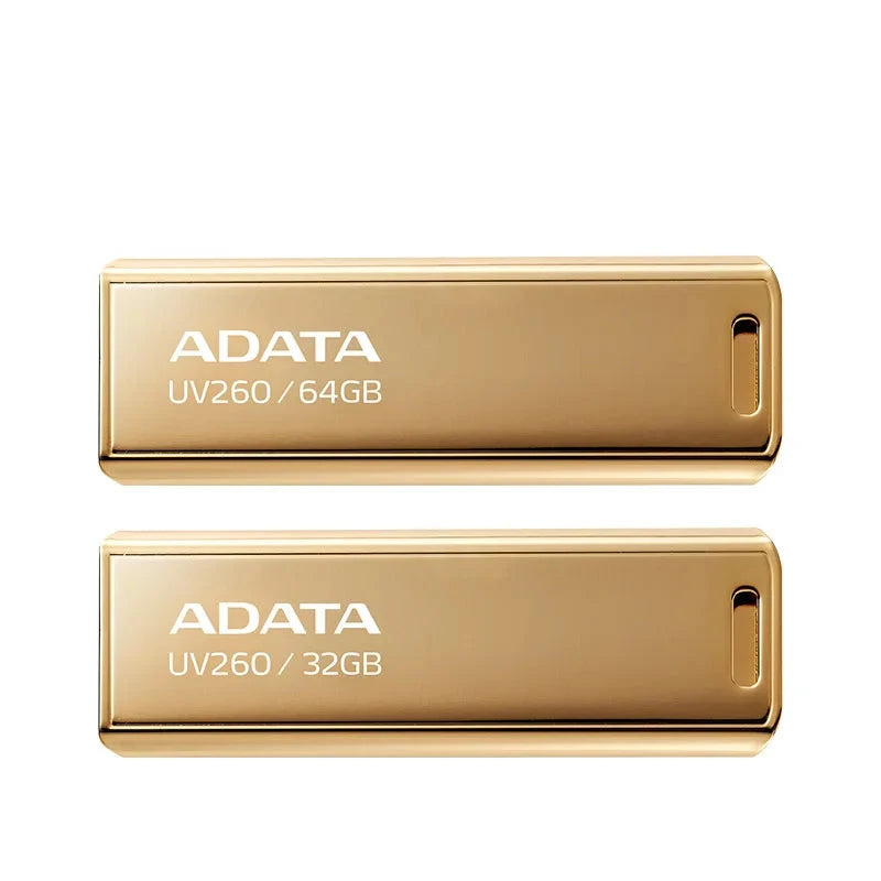 64GB Metallic USB 2.0 Rectangle Shaped Memory Stick Pen Drive