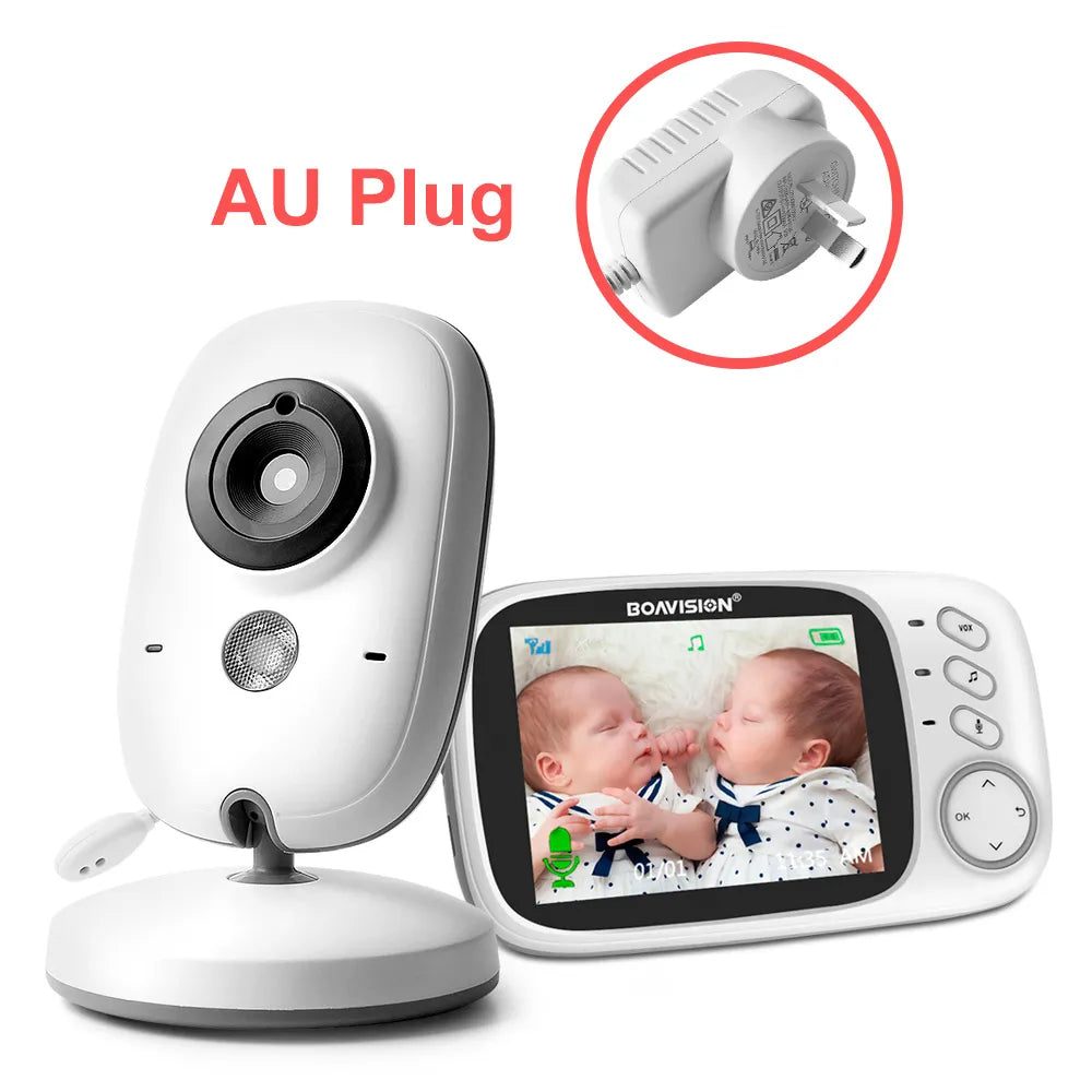 Boavision 2.4G Wireless Night Vision Baby Monitor Security Camera