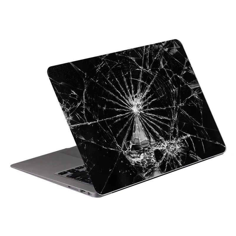 PVC Protective Broken Pattern Laptop Skin Cover