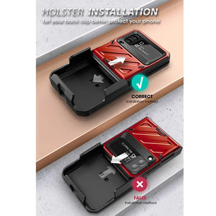 Polycarbonate Full-Body Rugged Case For Samsung Galaxy Z Flip 3