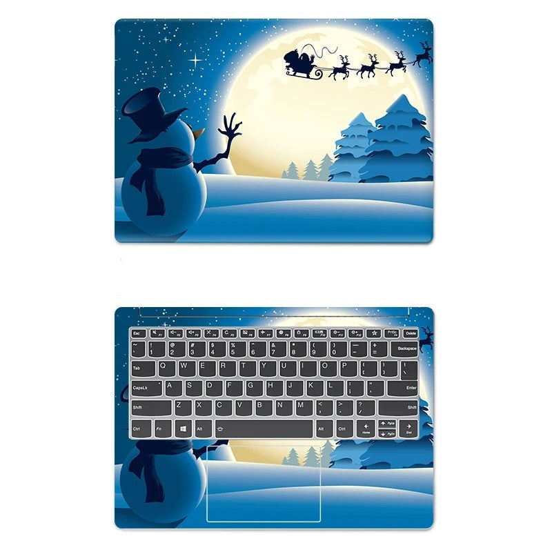 PVC Protective Sky Pattern Laptop Sticker Skin Cover