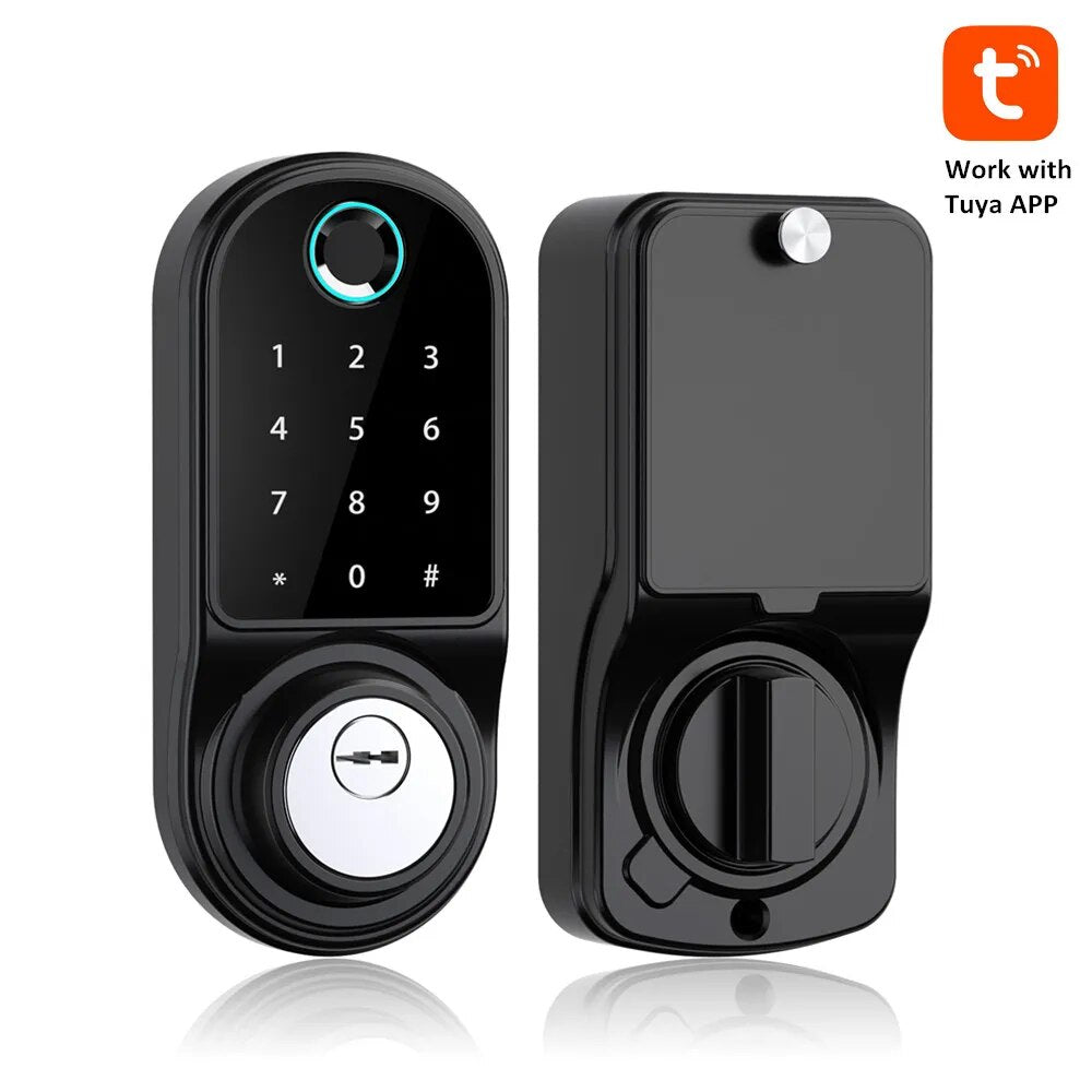 RayKube Aluminium Alloy Fingerprint Digital Smart Door Lock