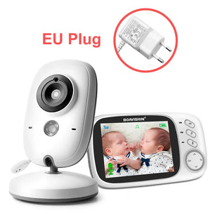 Boavision 2.4G Wireless Night Vision Baby Monitor Security Camera