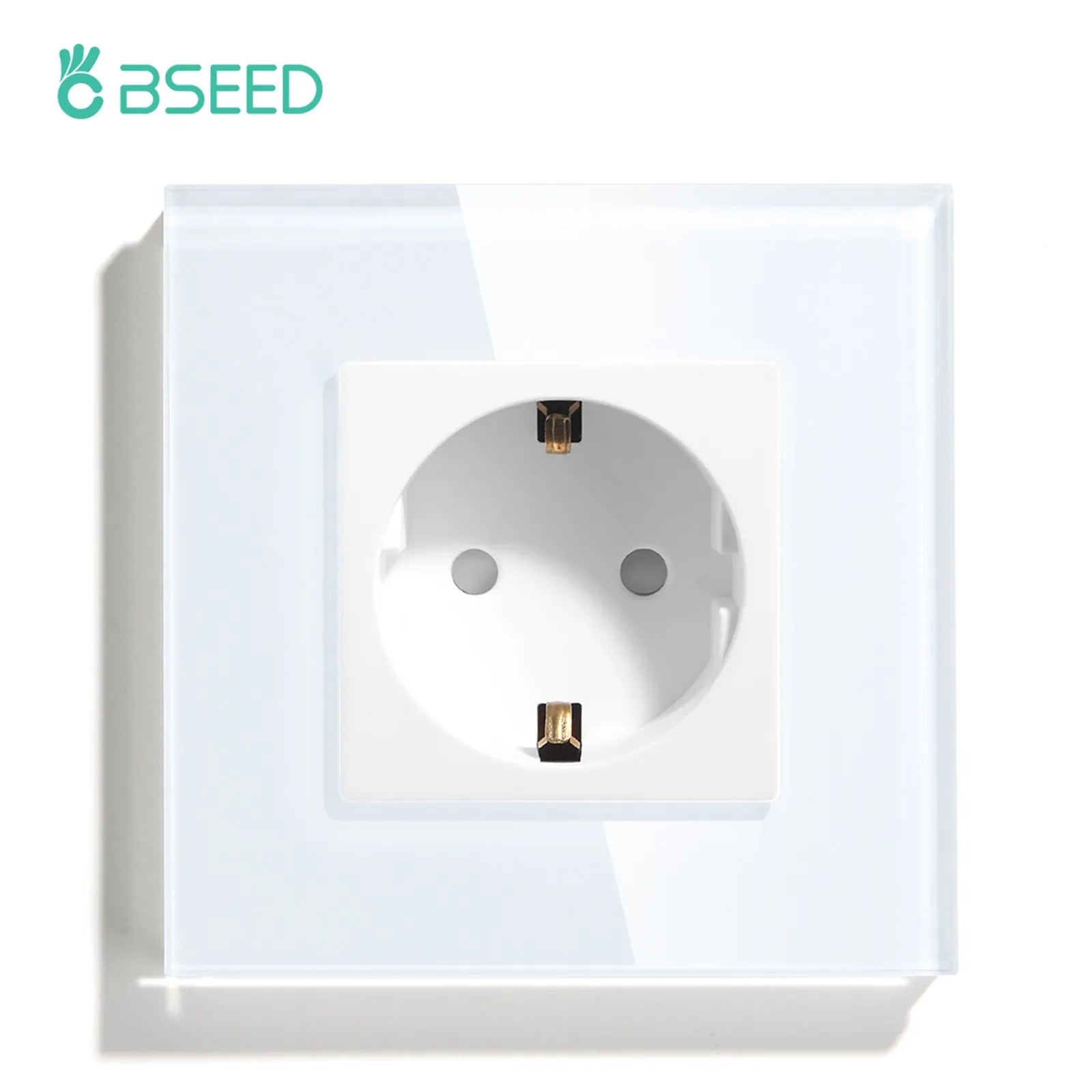 Bseed 16A Glass Panel Wireless WIFI Control Smart Power Socket