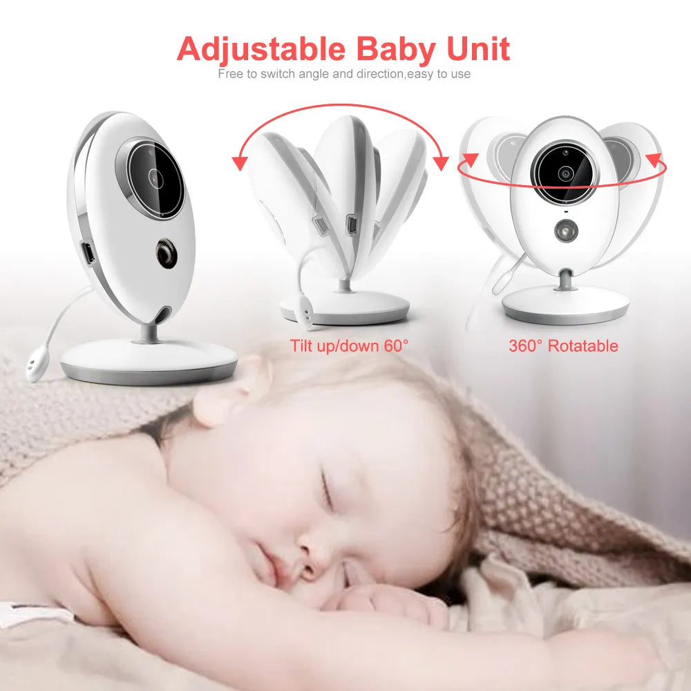 Boavision Night Vision Portable LCD Display Baby Monitor Camera